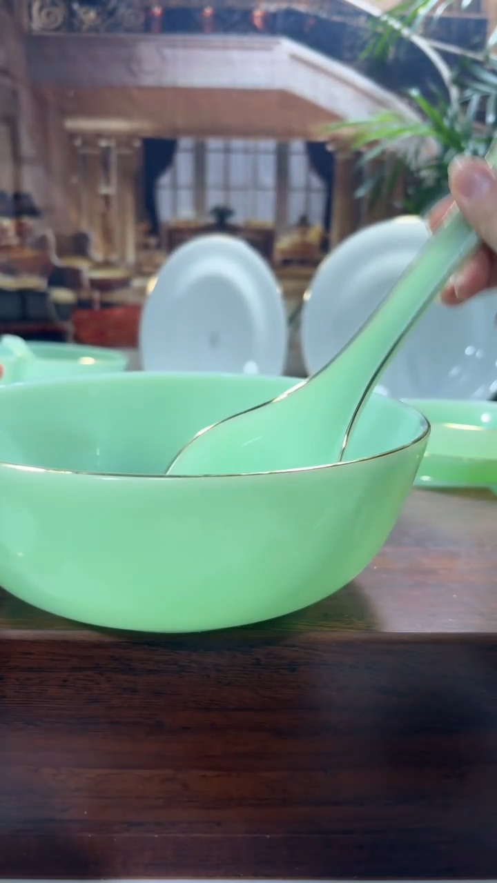 【闪购商品】....8.5英寸tangwan1+大勺1个玉瓷