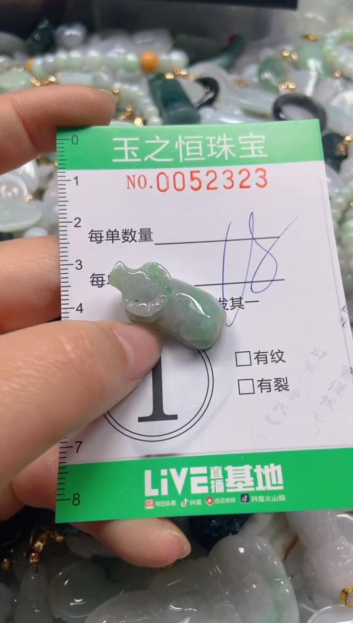 【闪购商品】翡翠颈饰未镶嵌闪购0052323