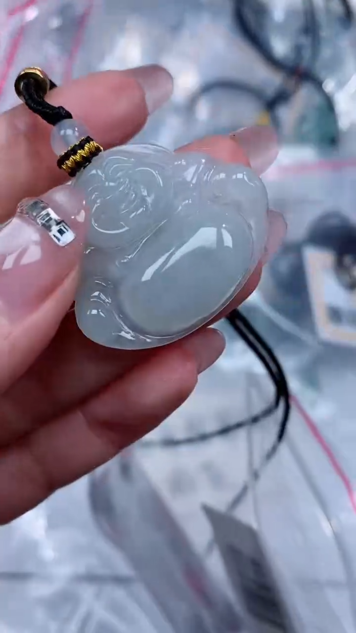 颈饰未镶嵌翡翠吊坠