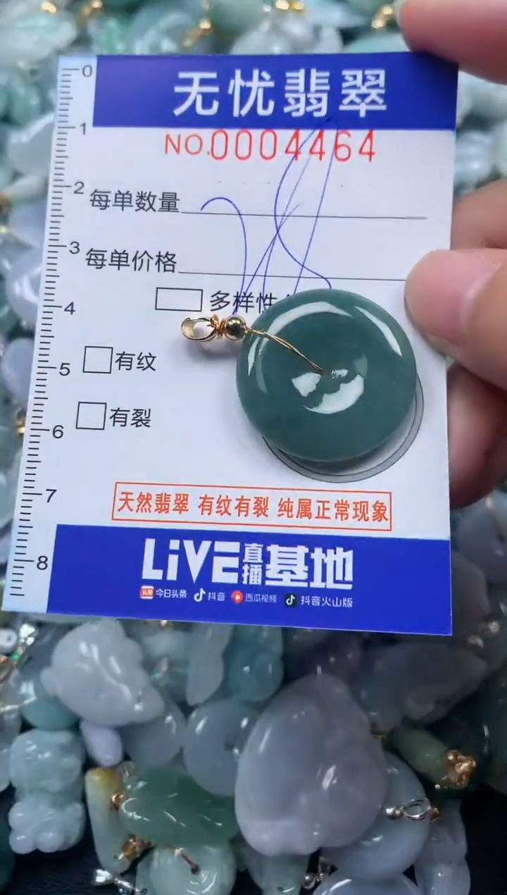 颈饰未镶嵌翡翠4464