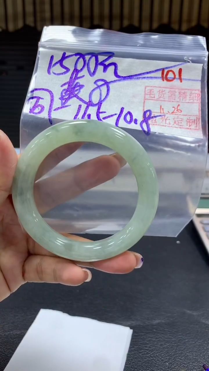 未镶嵌定制翡翠英*毛货需精细抛光+拍一发一+101