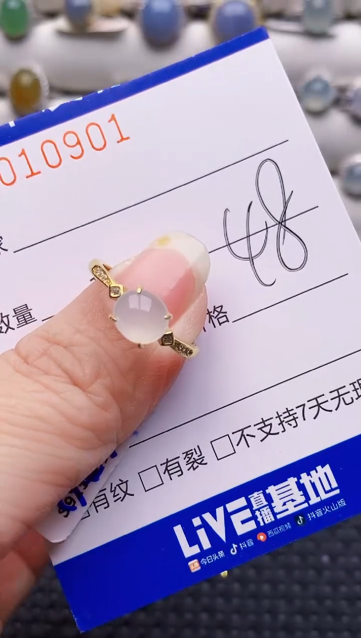 颈饰银S925镶嵌翡翠0901