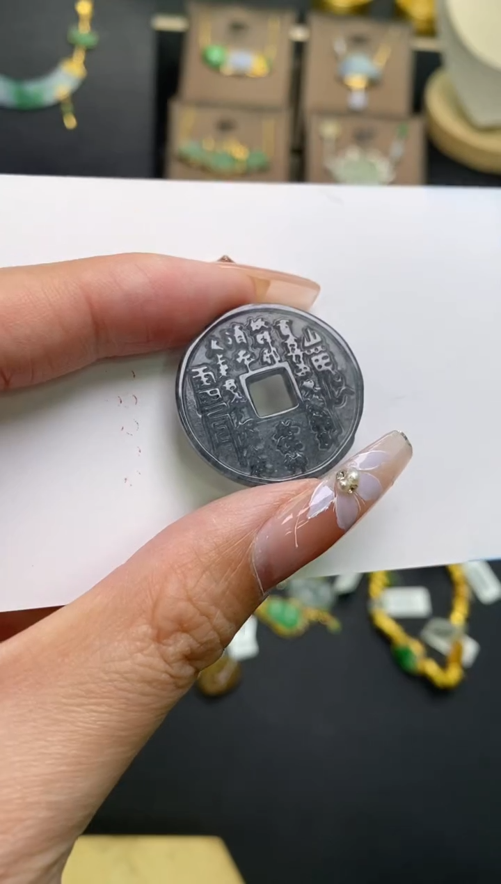 【闪购商品】翡翠颈饰未镶嵌净货18414