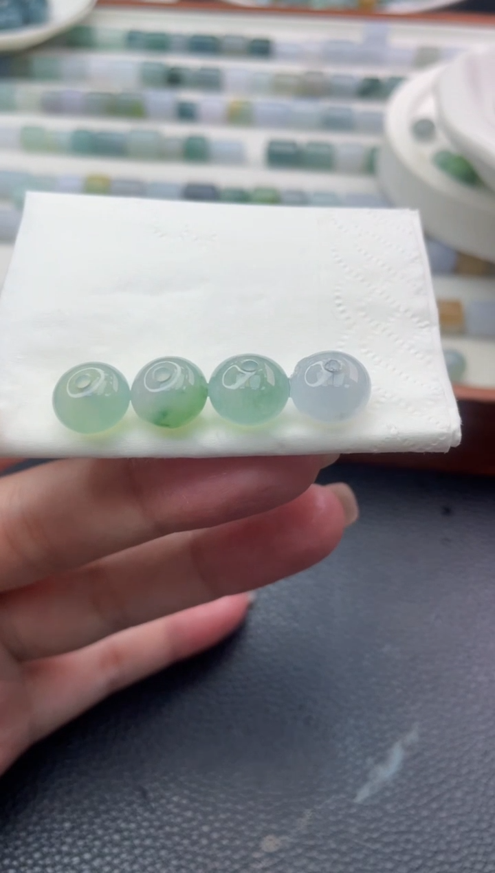 【闪购商品】定制翡翠未镶嵌珠子