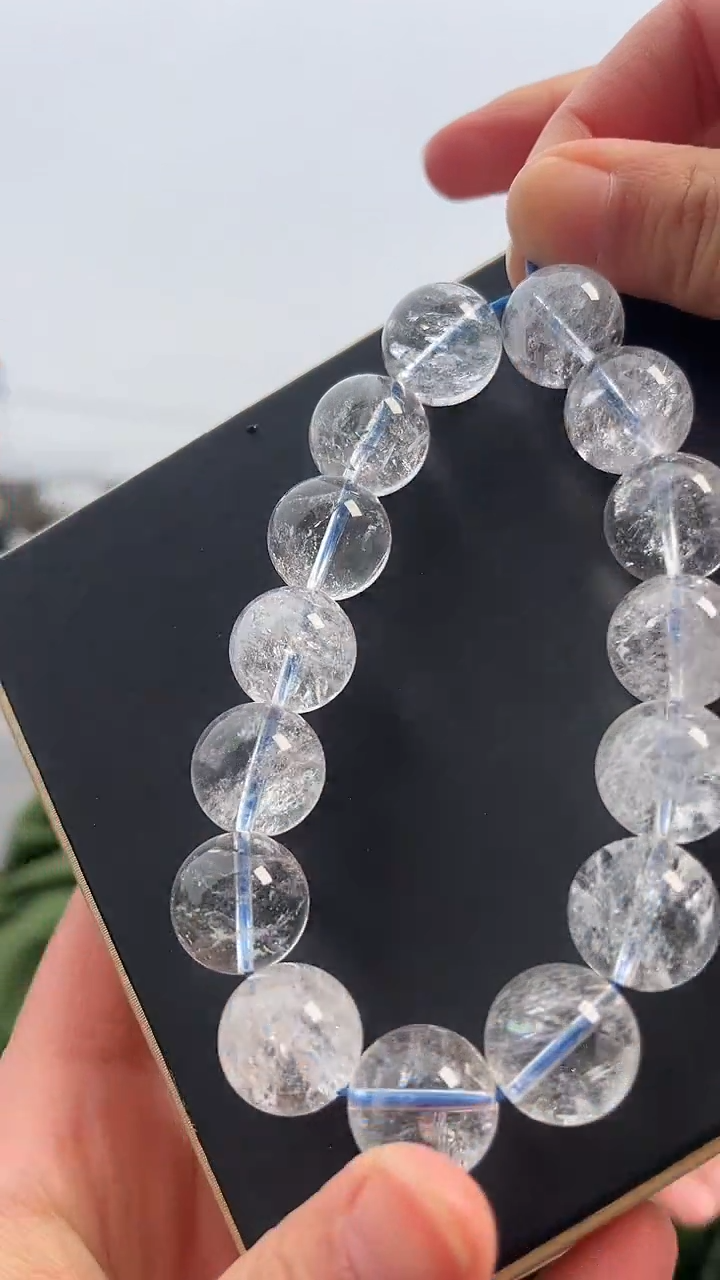 【闪购商品】水晶手链未镶嵌天然手串多样性发一16mm
