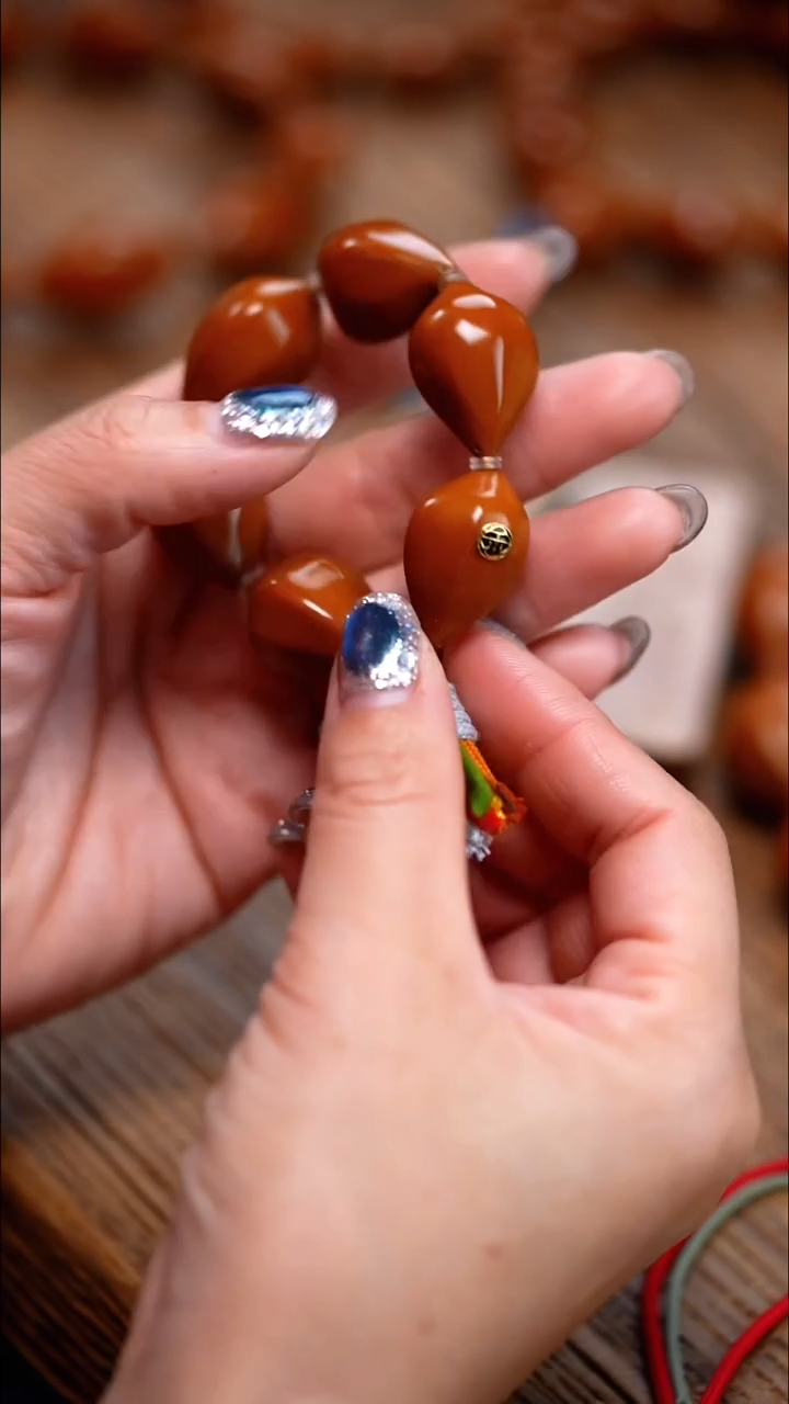 手串/手链橄榄核周年庆6籽带标手捻（标色随机）