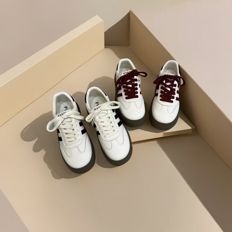 003-6厚底德迅鞋女气质舒适百搭休闲德训鞋