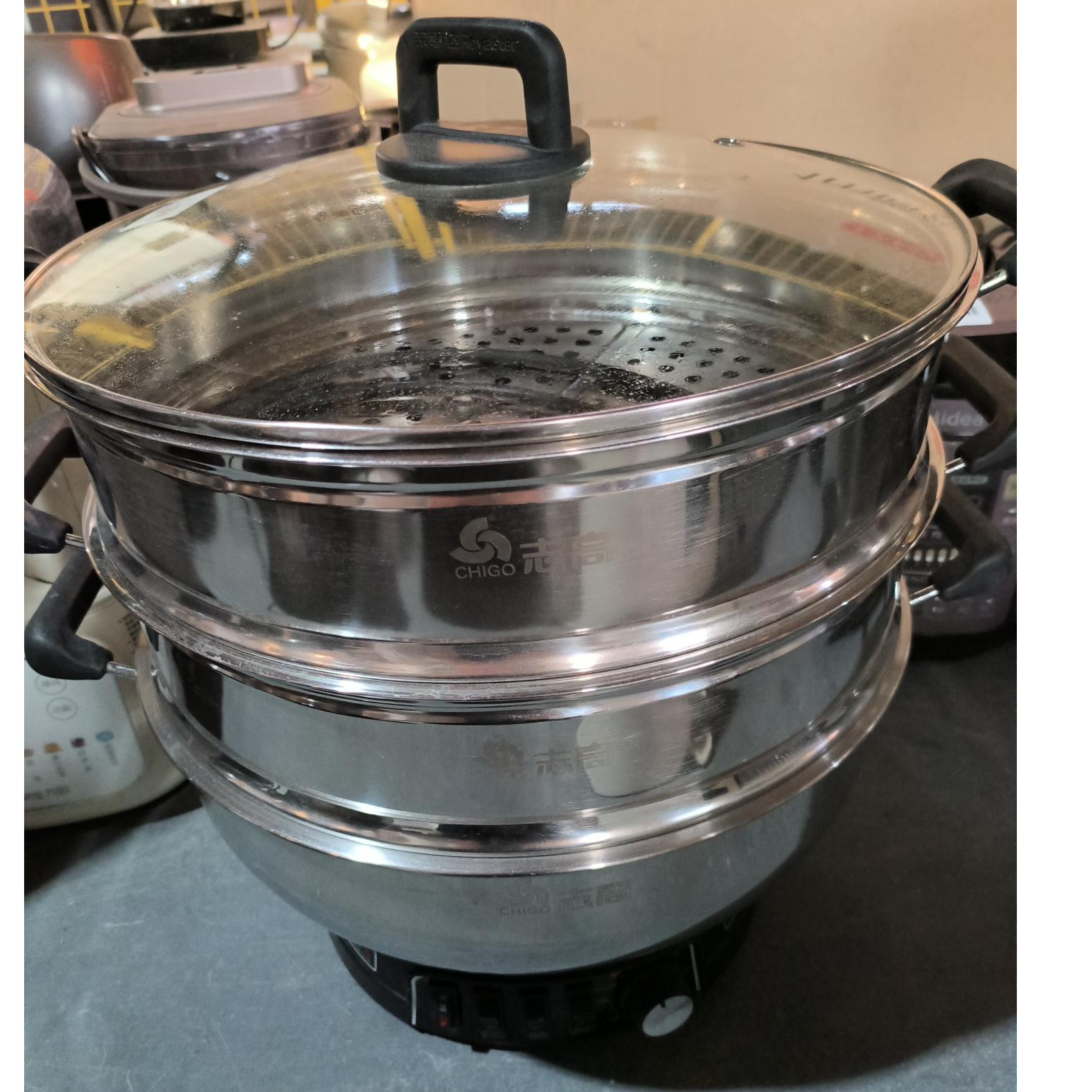 8新 Chigo/志高 武汉仓多功能锅轻微划痕功能完好