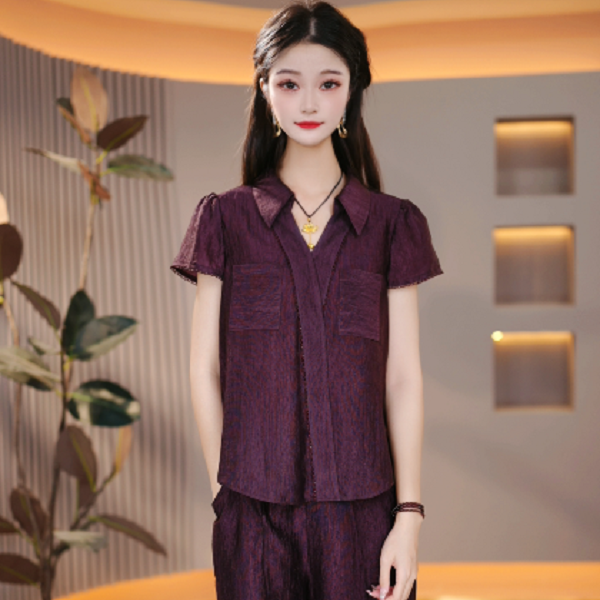 时尚优雅高级洋气精致大方气质2025新显白修身显瘦减龄两件套套装