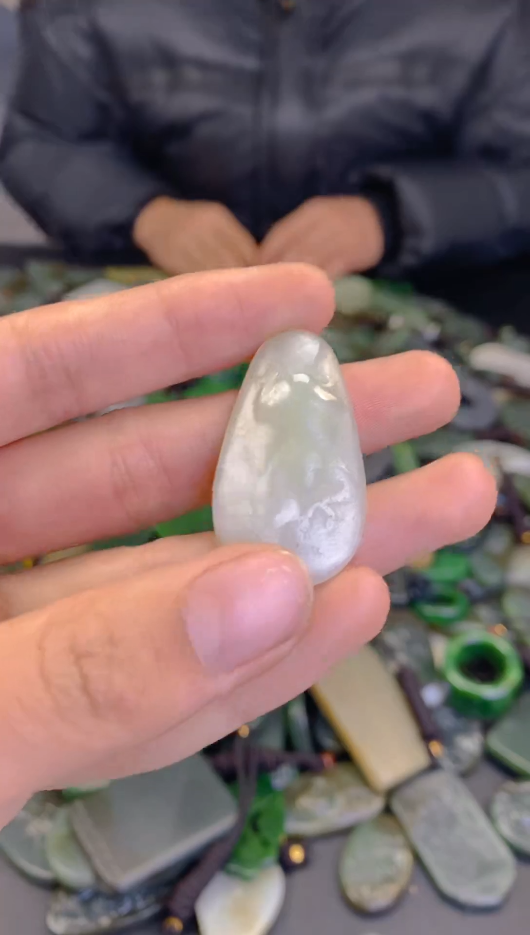 未镶嵌和田玉珠宝半成品1