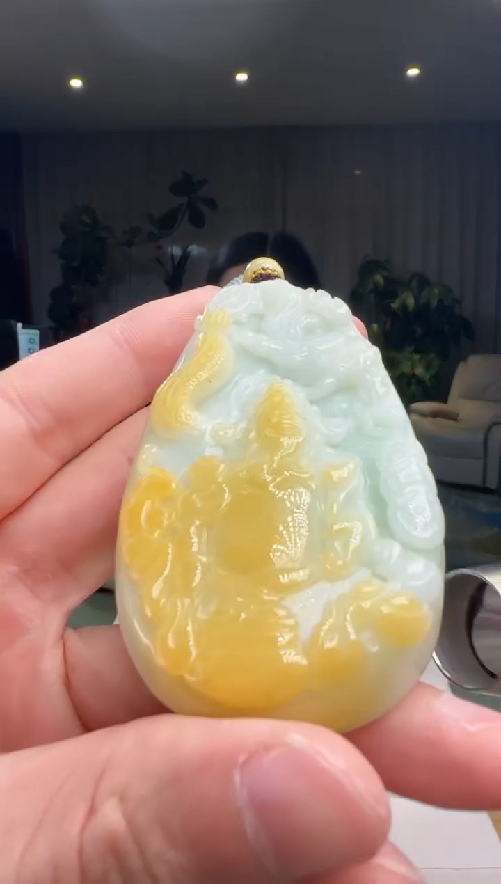 【闪购商品】翡翠颈饰未镶嵌DY@@960Q3J15882