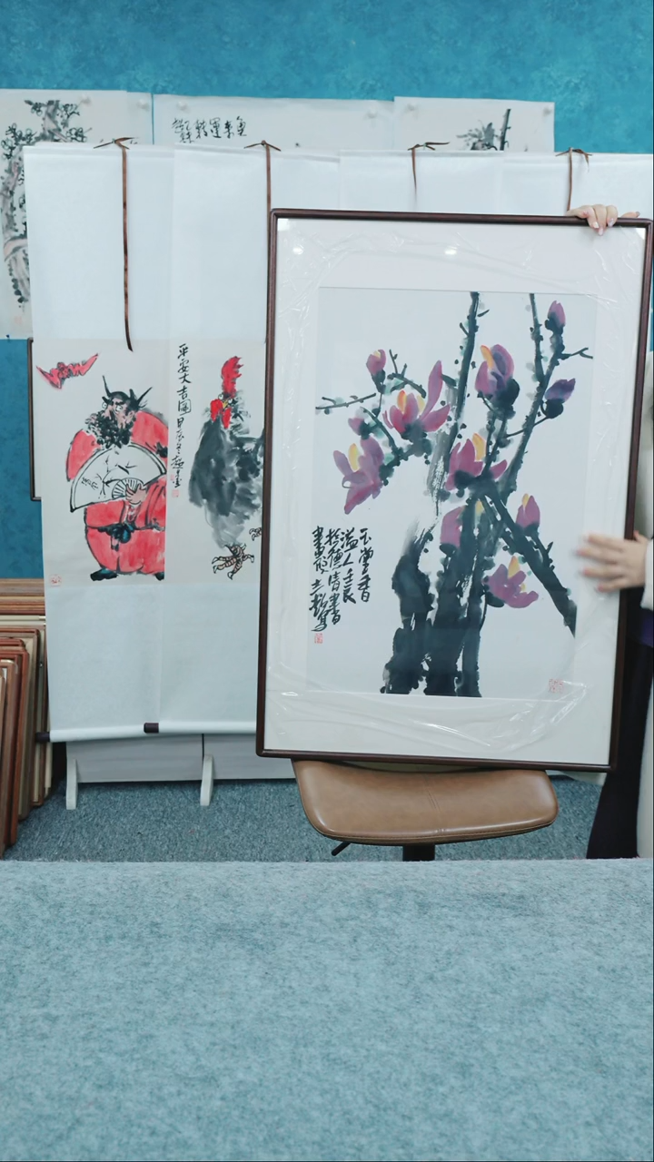 【闪购商品】国画60*90郑志超老师花鸟