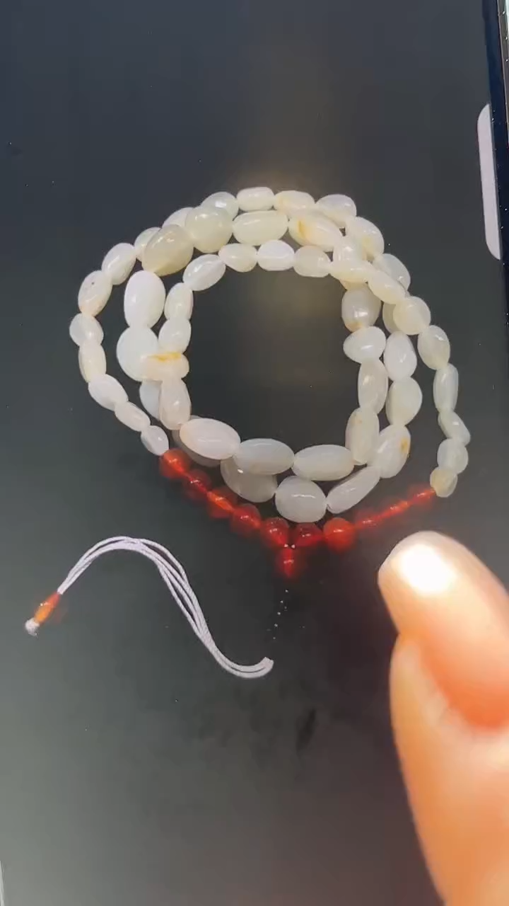 项链未镶嵌和田玉传世珍藏和田玉项链