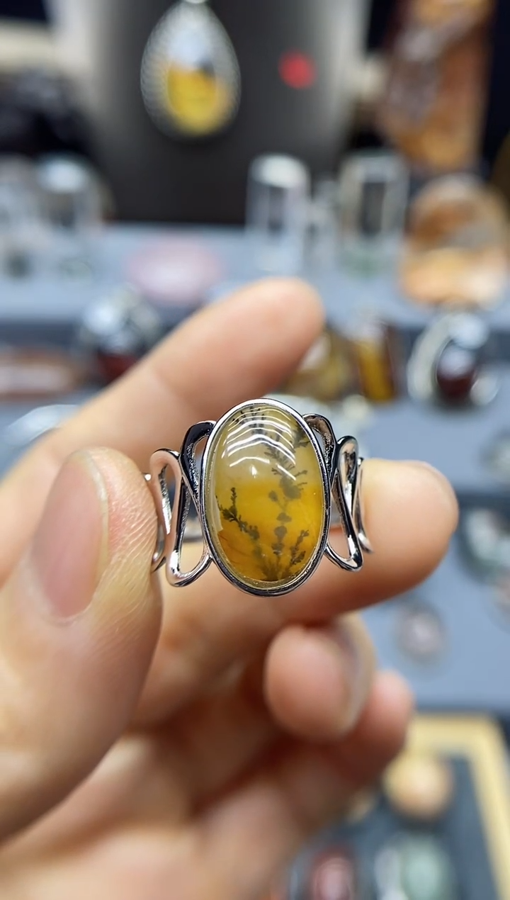 【闪购商品】水晶戒指银S925镶嵌水晶