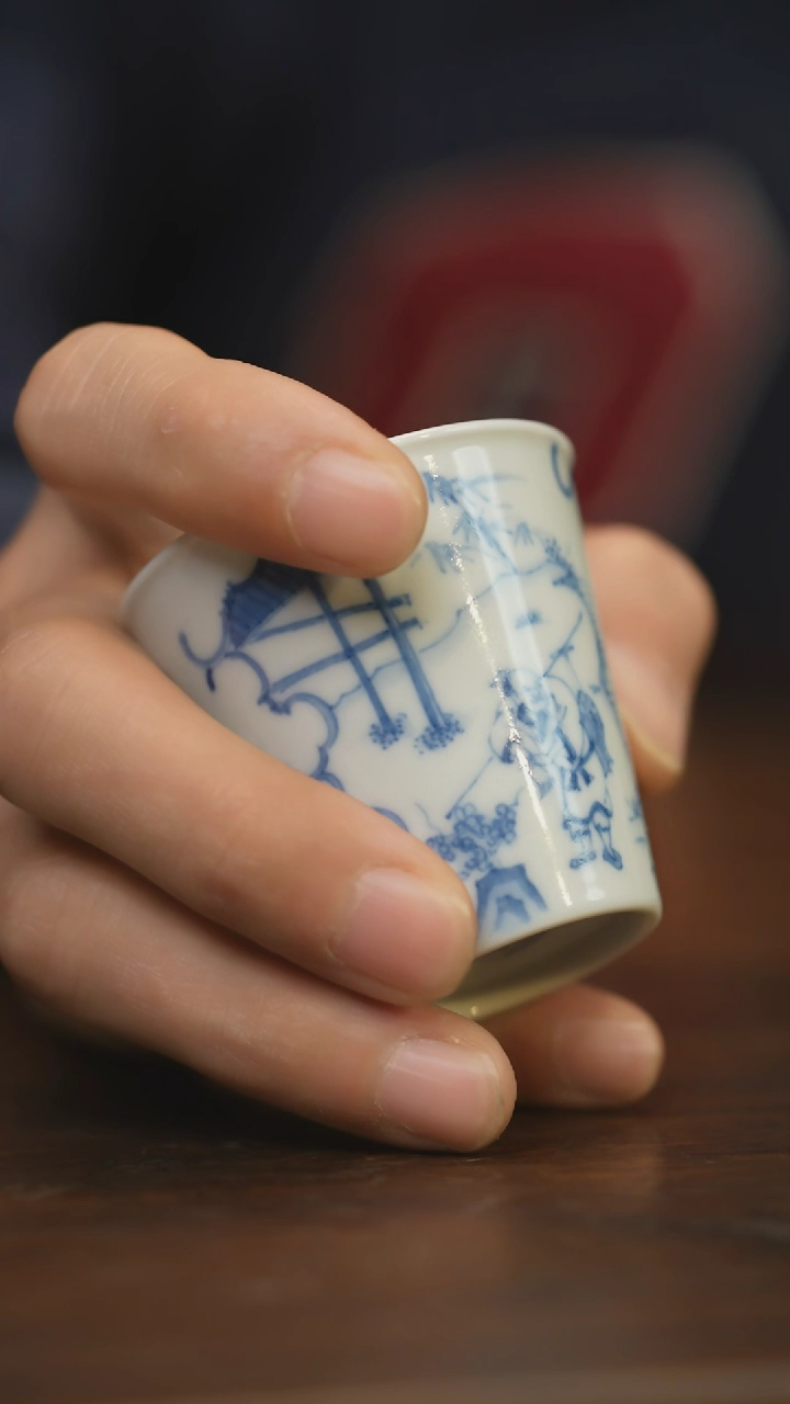 【闪购商品】杯柴窑青花 破价福利