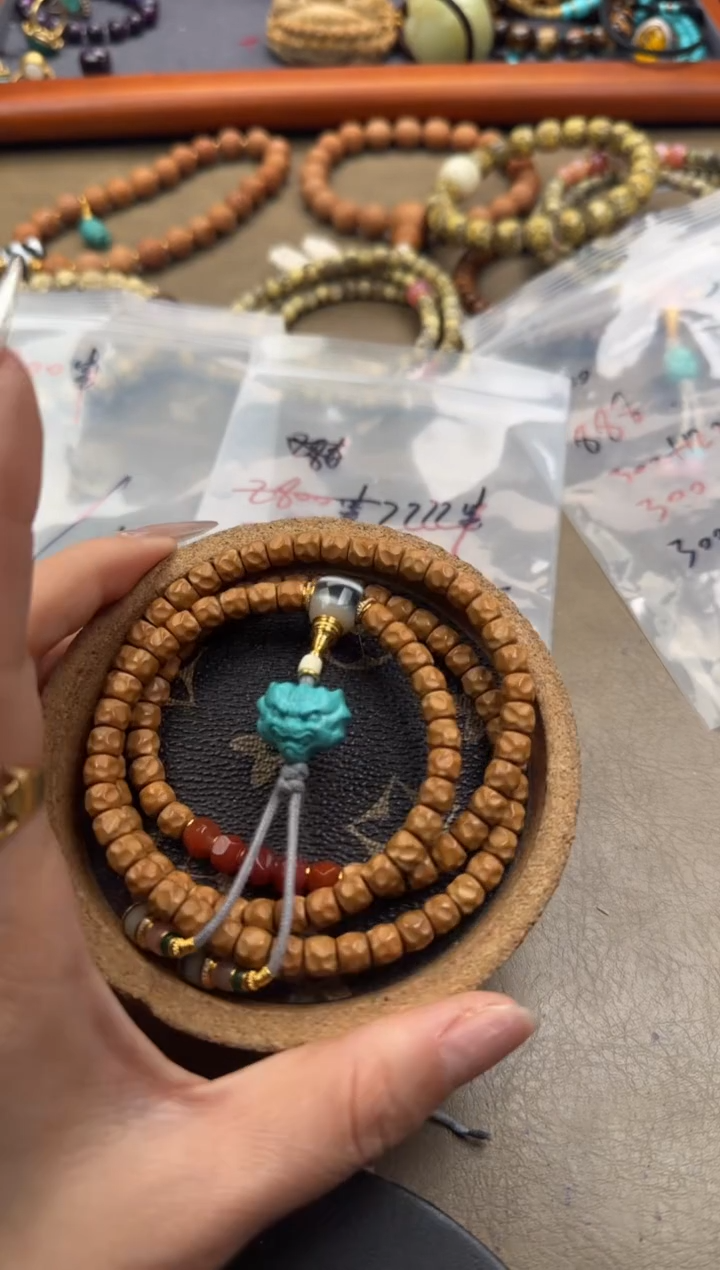 【闪购商品】橄榄核手串未镶嵌橄榄核核尖