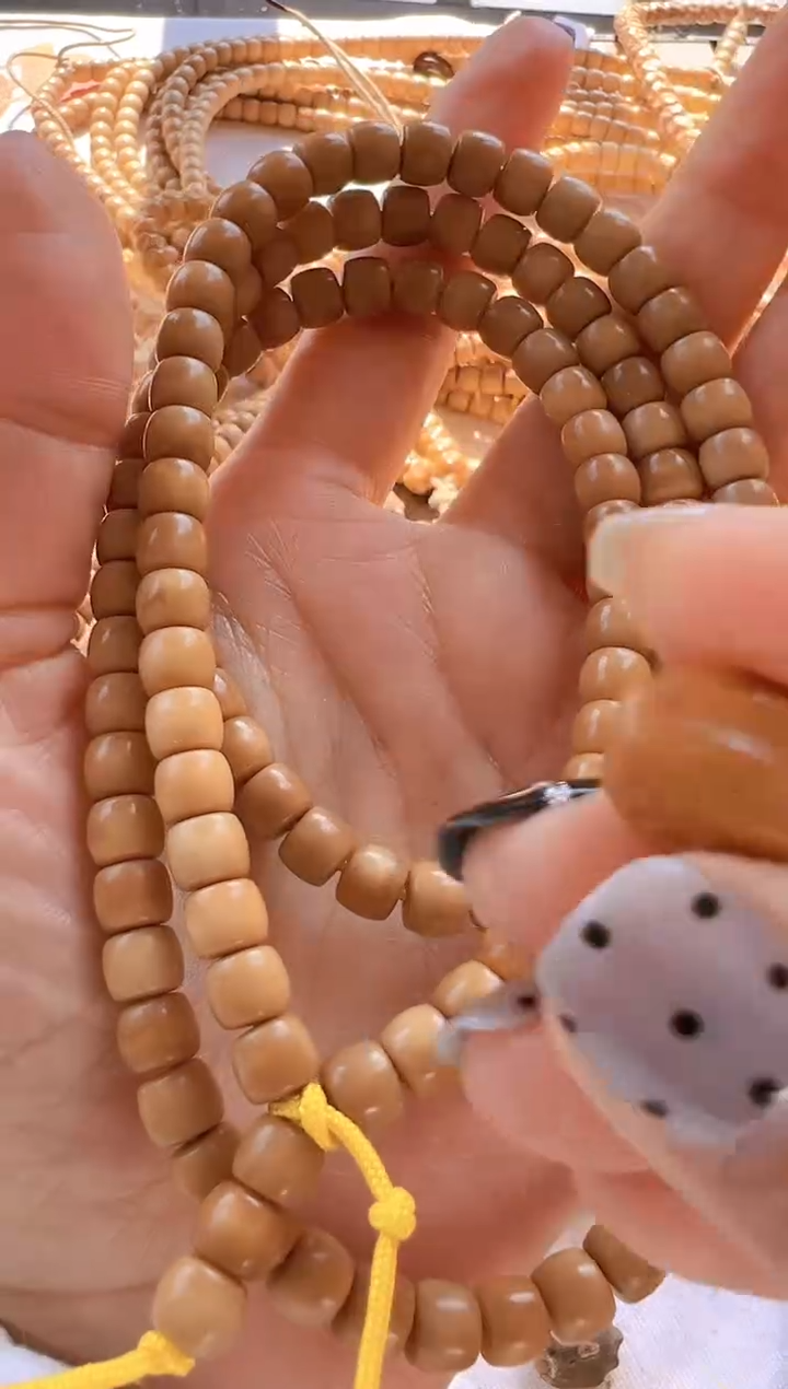 【闪购商品】菩提根/象牙果手串龙脊卡7直切脖挂 精挑 玉化 5号