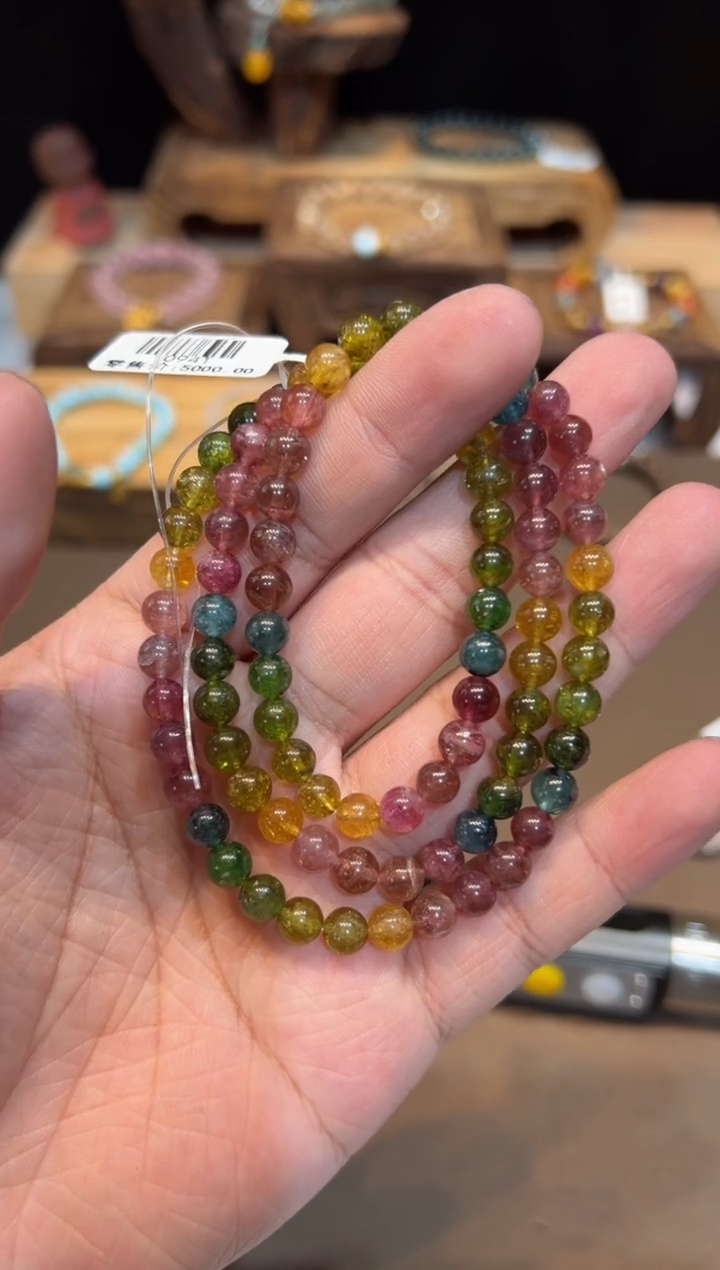 【闪购商品】碧玺手链未镶嵌手饰@@0941