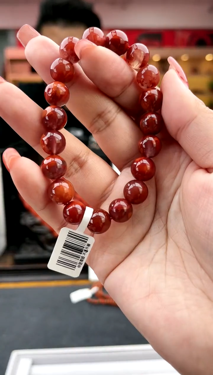 【闪购商品】南红玛瑙卡10南红单圈未镶嵌一件15
