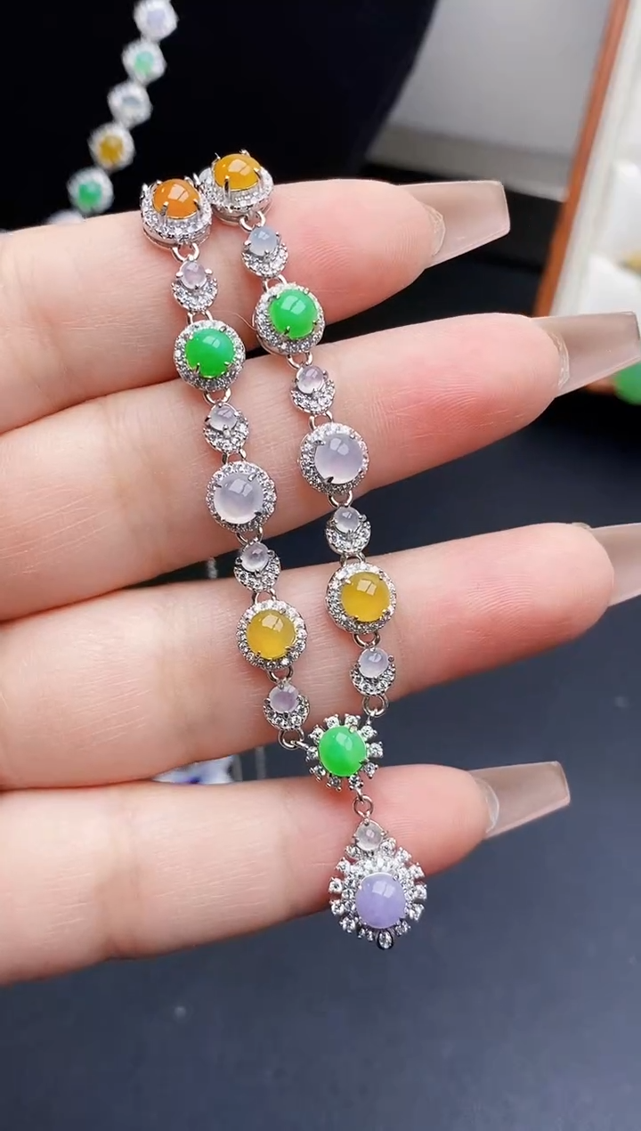 银S925镶嵌戒指翡翠1131