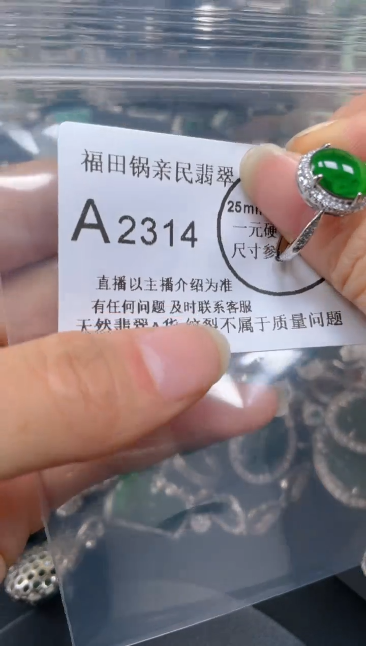 【闪购商品】翡翠吊坠(不含链)未镶嵌2314