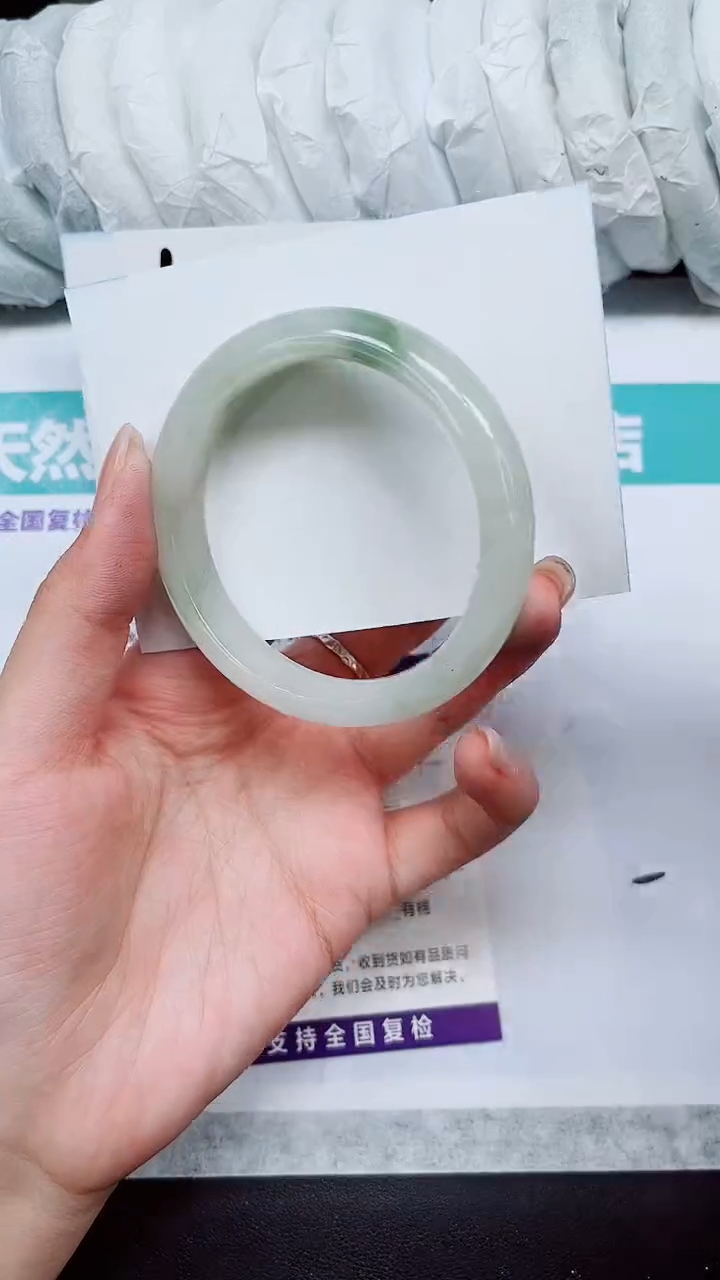 石英质玉未镶嵌手镯A344-55/56