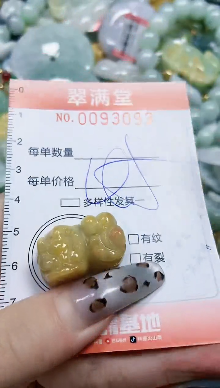 【闪购商品】翡翠颈饰未镶嵌闪购0093093