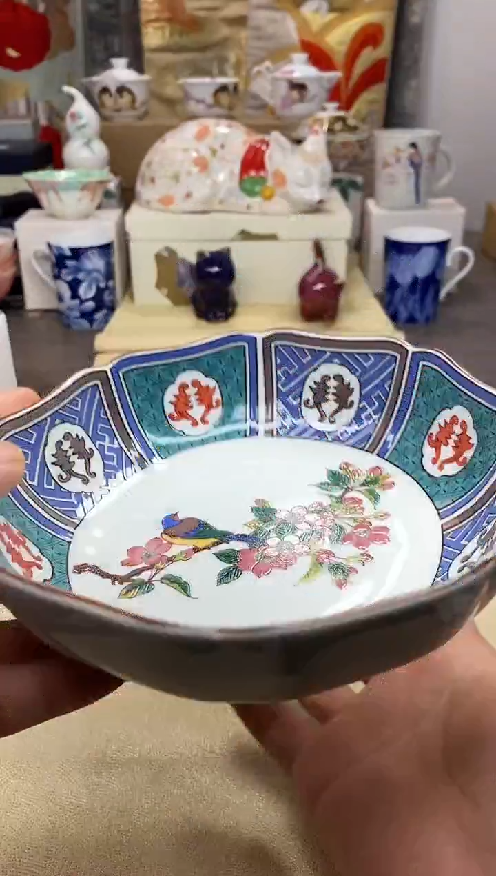 【闪购商品】茶具耐高温全品全新 （美山钵 红花 ）
