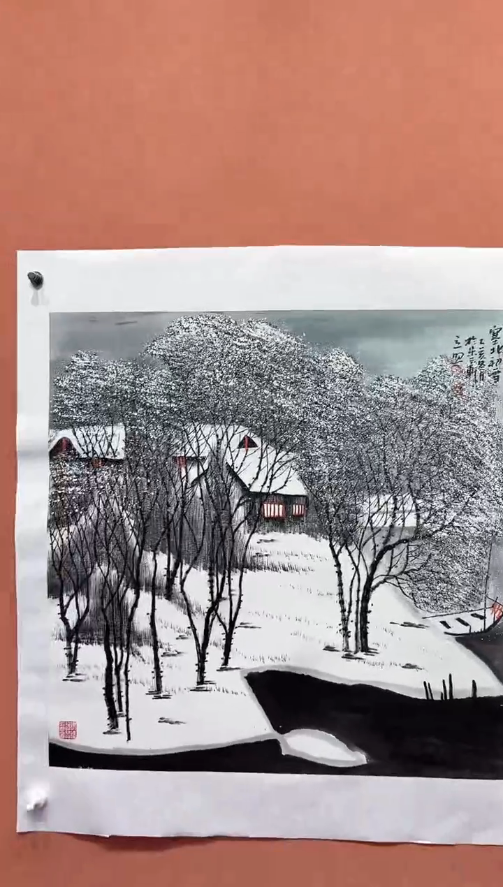 国画师立照老师国画作品