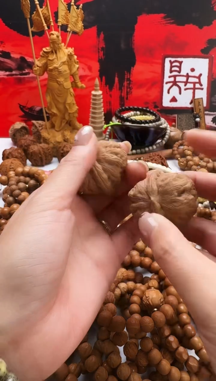 手串猴头核桃洛***舍元宝有黄