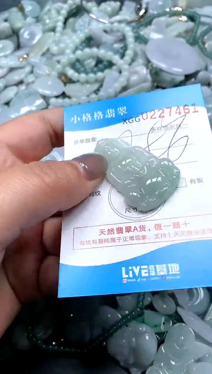 翡翠未镶嵌颈饰闪购商品0227461