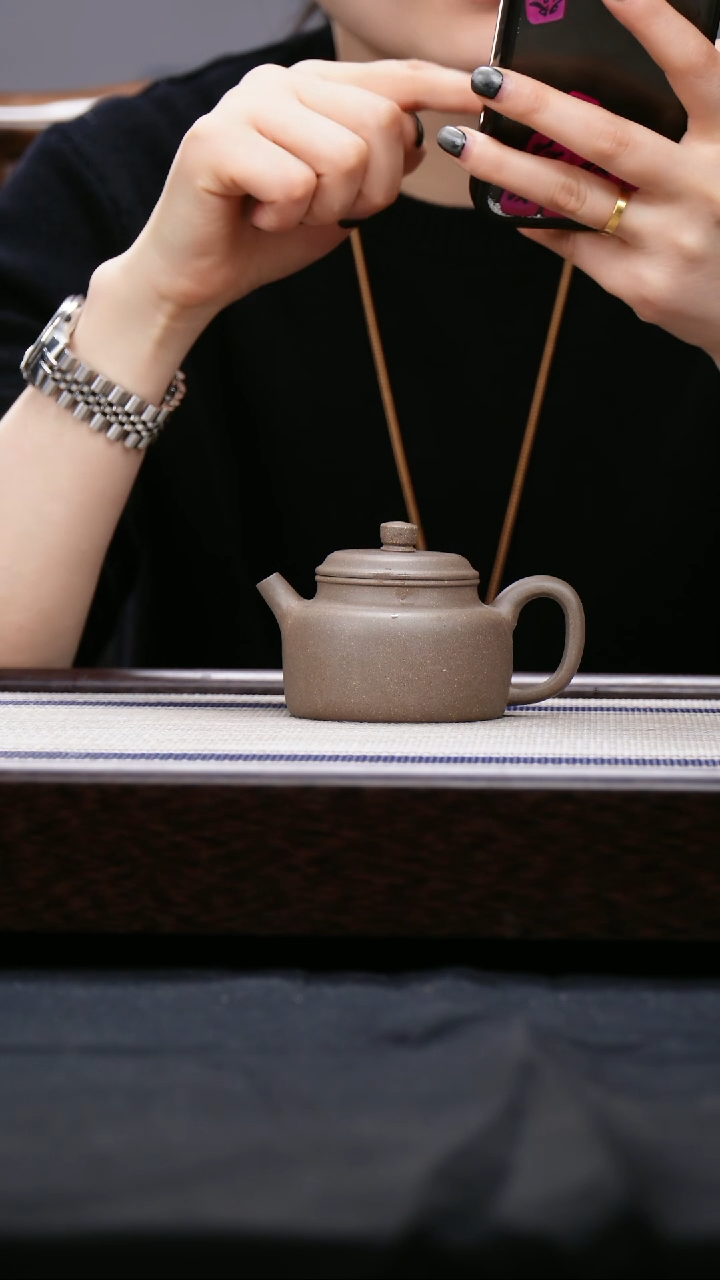 【闪购商品】紫砂茶壶青段  德中壶  