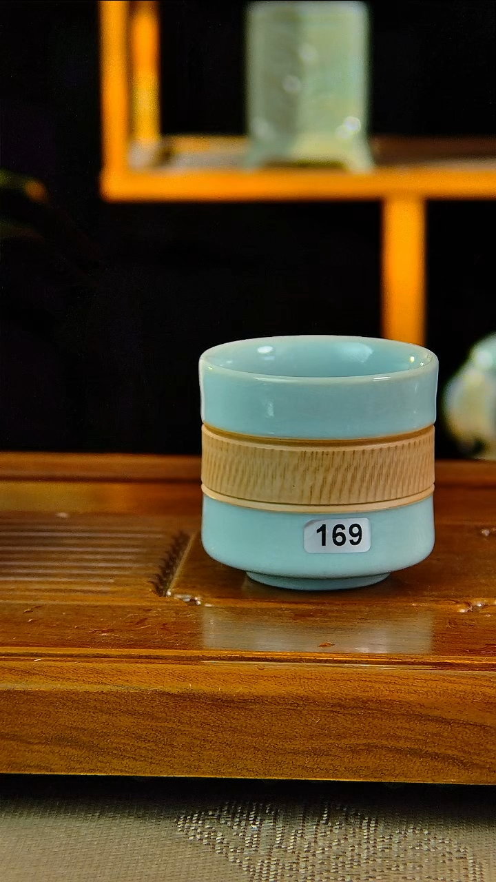 【闪购商品】婷婷专属闪购原款原釉汝瓷福利杯微瑕