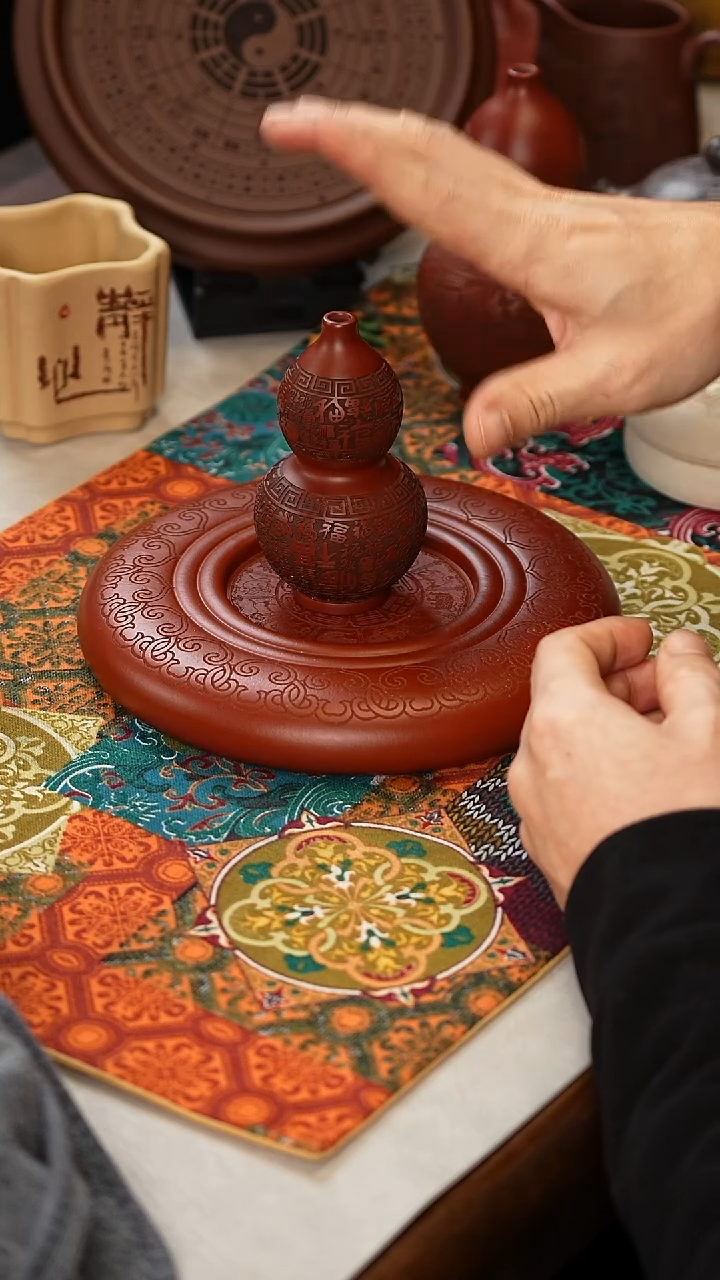 茶杯紫砂宽堂紫砂 福禄杯