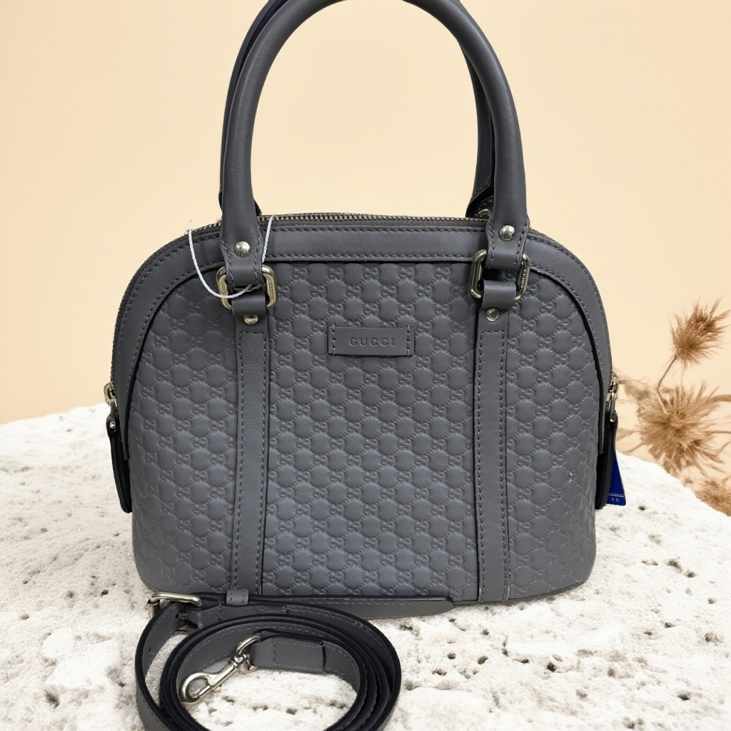 95新 GUCCI/古驰 G专属/古驰贝壳斜挎包/11010