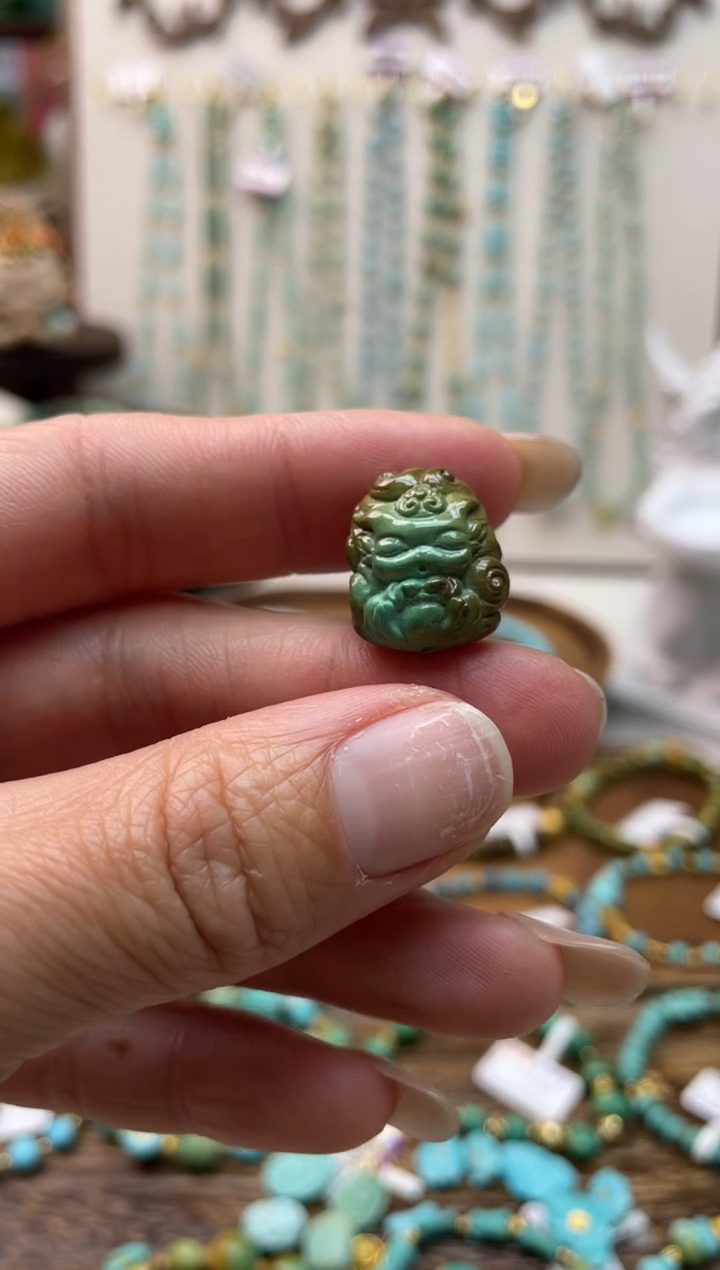 【闪购商品】绿松石雕刻件未镶嵌41