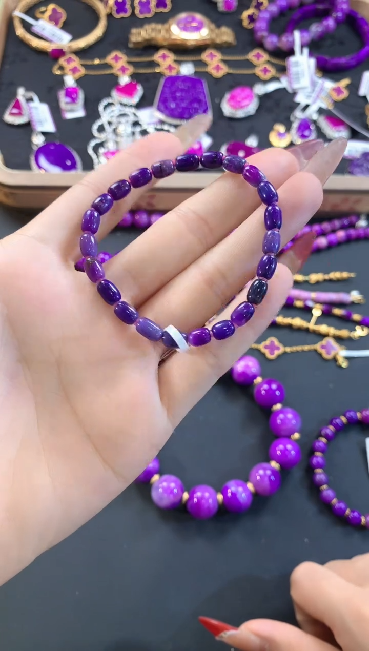 【闪购商品】苏纪石（舒俱来）.未镶嵌舒俱来手串