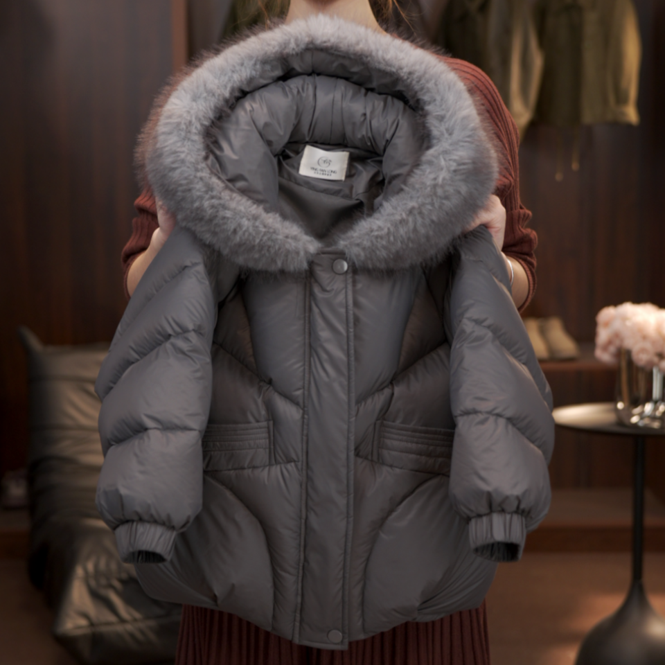 【1%】2025新款冬季双倍加厚亲子装极寒款休闲羽绒服