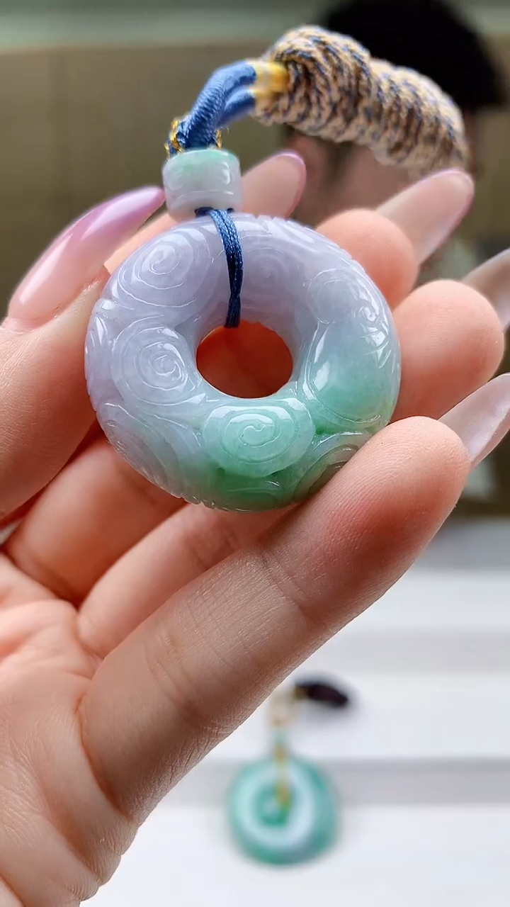 定制翡翠未镶嵌5028ty-毛货挂件71