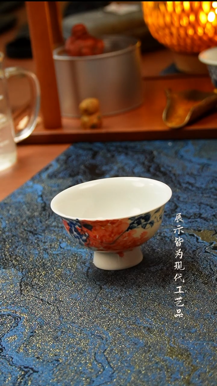 柚也写意紫藤花高足