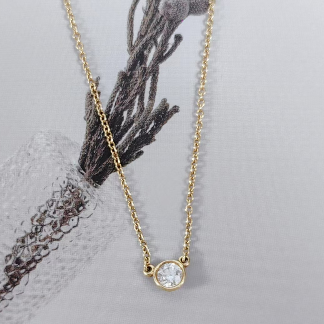95新 Tiffany & Co./蒂芙尼 安洁利严选项链/sk0125671