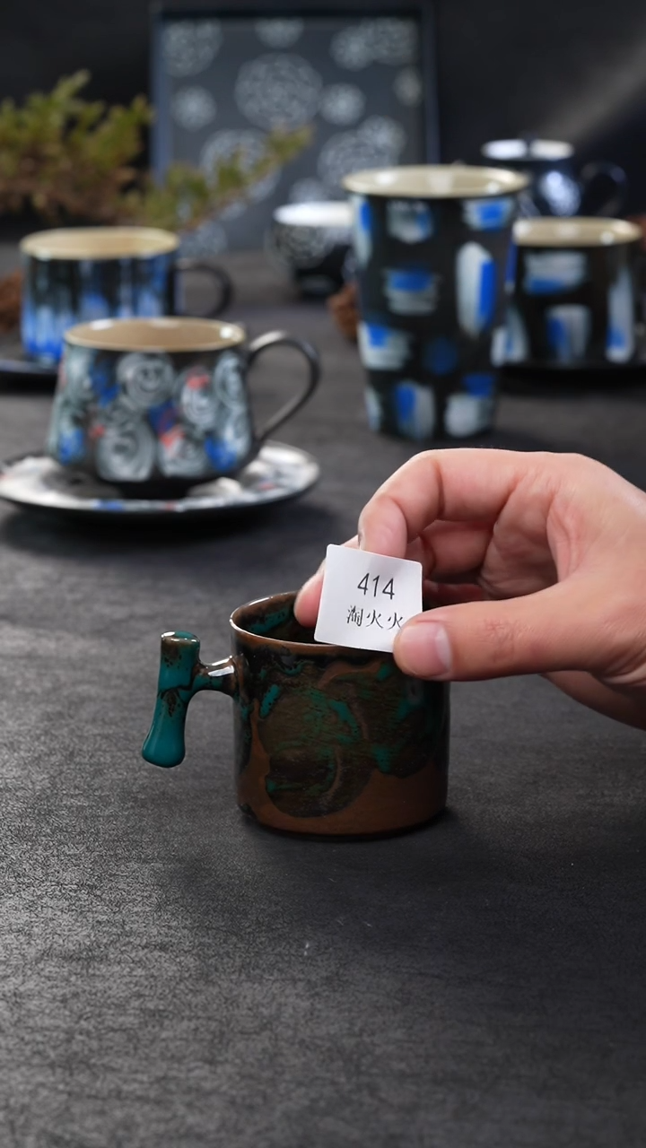 【闪购商品】杯子景德镇手创陶瓷（食品级）414