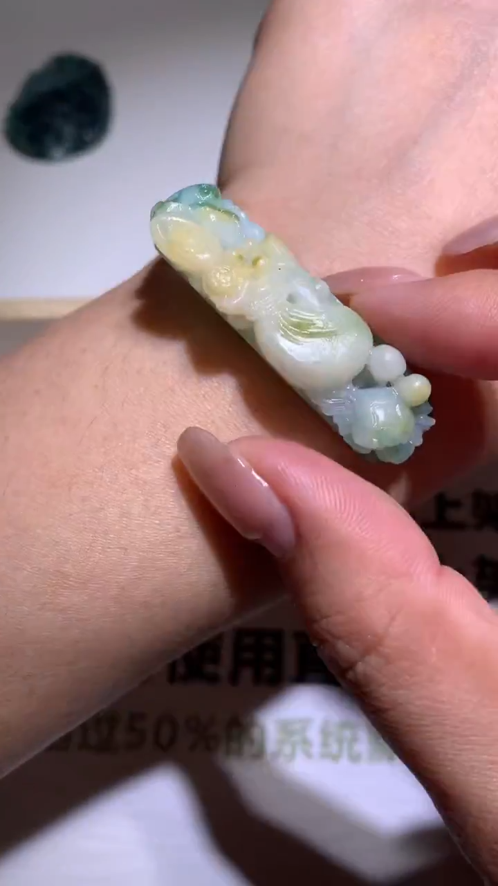 【闪购商品】定制翡翠未镶嵌毛货-不退不换 