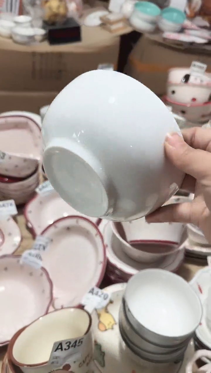 【6寸★4个】黑点针眼属正常陶瓷都有介意慎拍微瑕破损包赔