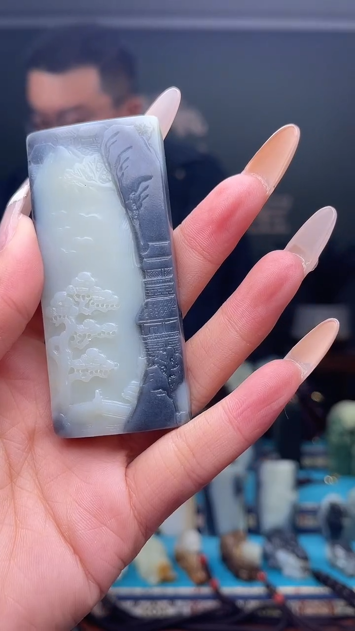 未镶嵌和田玉挂件1