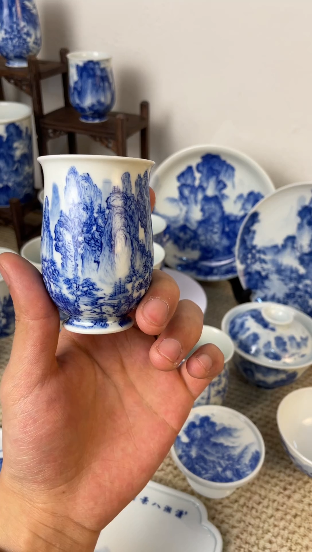 【闪购商品】物道堂精工山水闻香杯