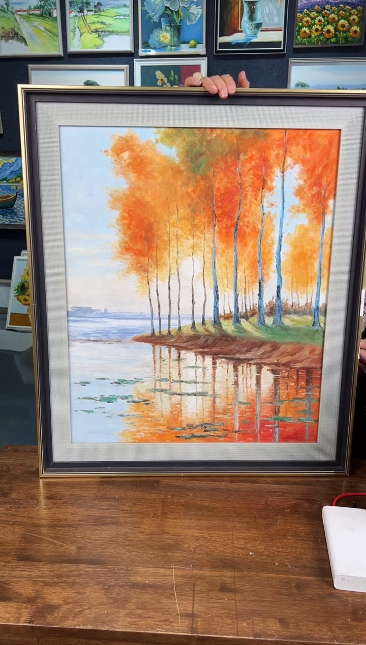 【闪购商品】油画41号  50*60 树-手绘油画