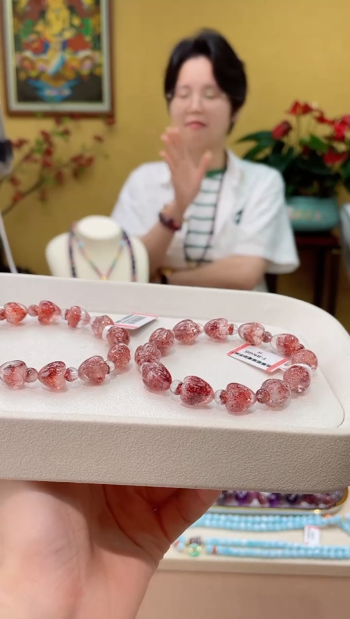 水晶手串未镶嵌7多样性发一件@@ZY50626003