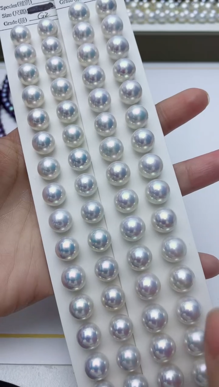 【闪购商品】淡水珍珠耳饰18K金镶嵌A3商品多样性发其一