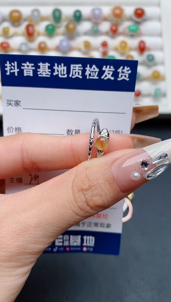 【闪购商品】翡翠戒指银S925镶嵌............